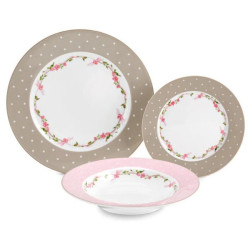 SET TAVOLA 18 PEZZI ARABELLA FADE