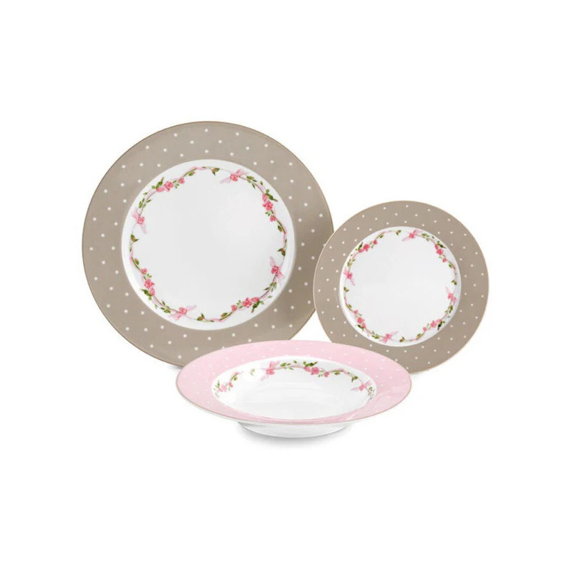 SET TAVOLA 18 PEZZI ARABELLA FADE