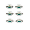 SET 6 TAZZE CAFFE COLONY FADE