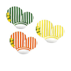 SET TAVOLA 18 PEZZI LEMON FADE