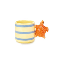 MUG TURTLE GIALLO FADE