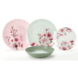 SET PIATTI 18 PEZZI PIATTI SPRING FADE