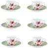 SET 6 TAZZE CAFFE' SPRING FADE